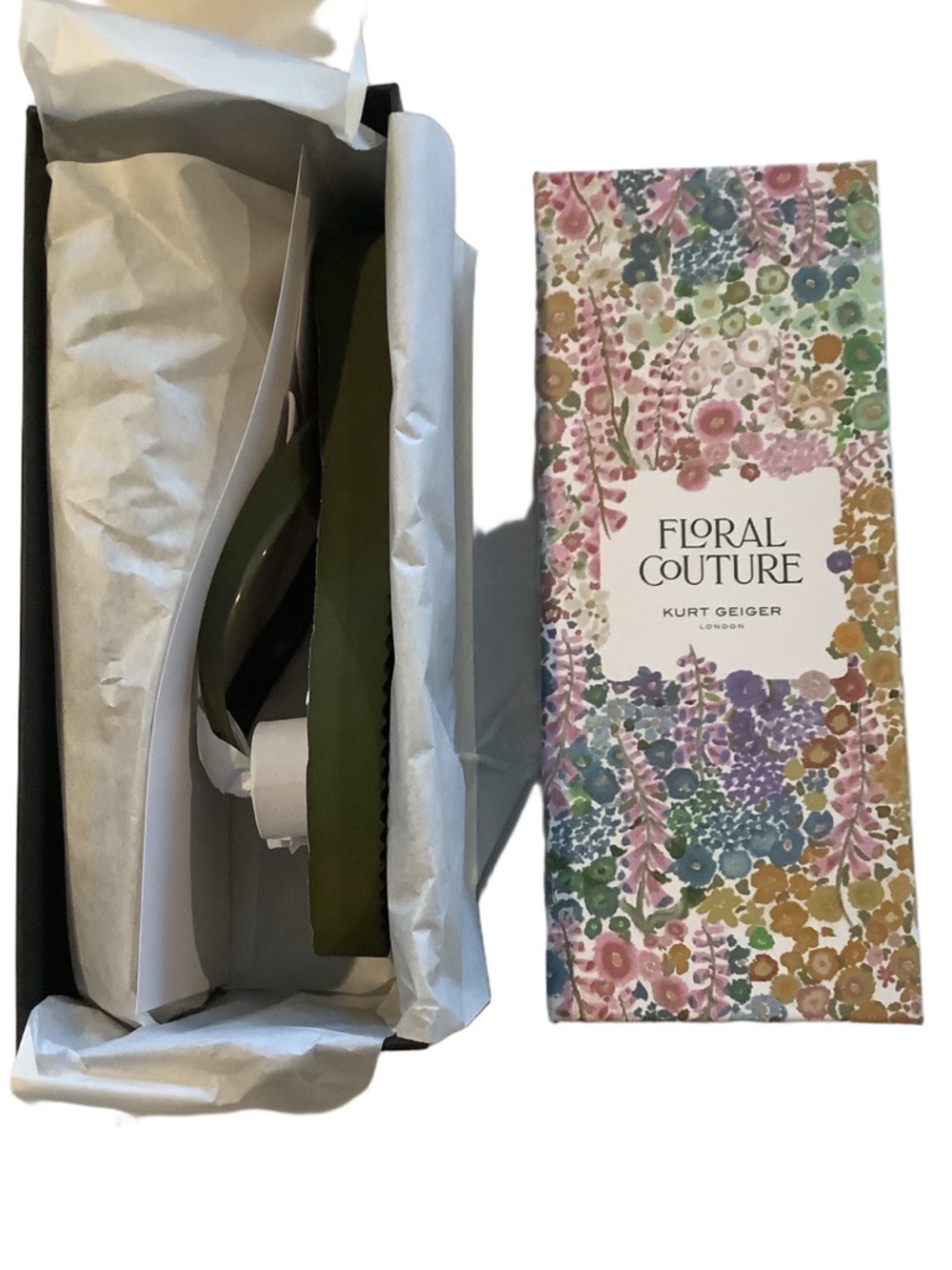 Kurt Geiger Floral Couture Kensington Flip Flop Sandals New - Picture 4 of 5